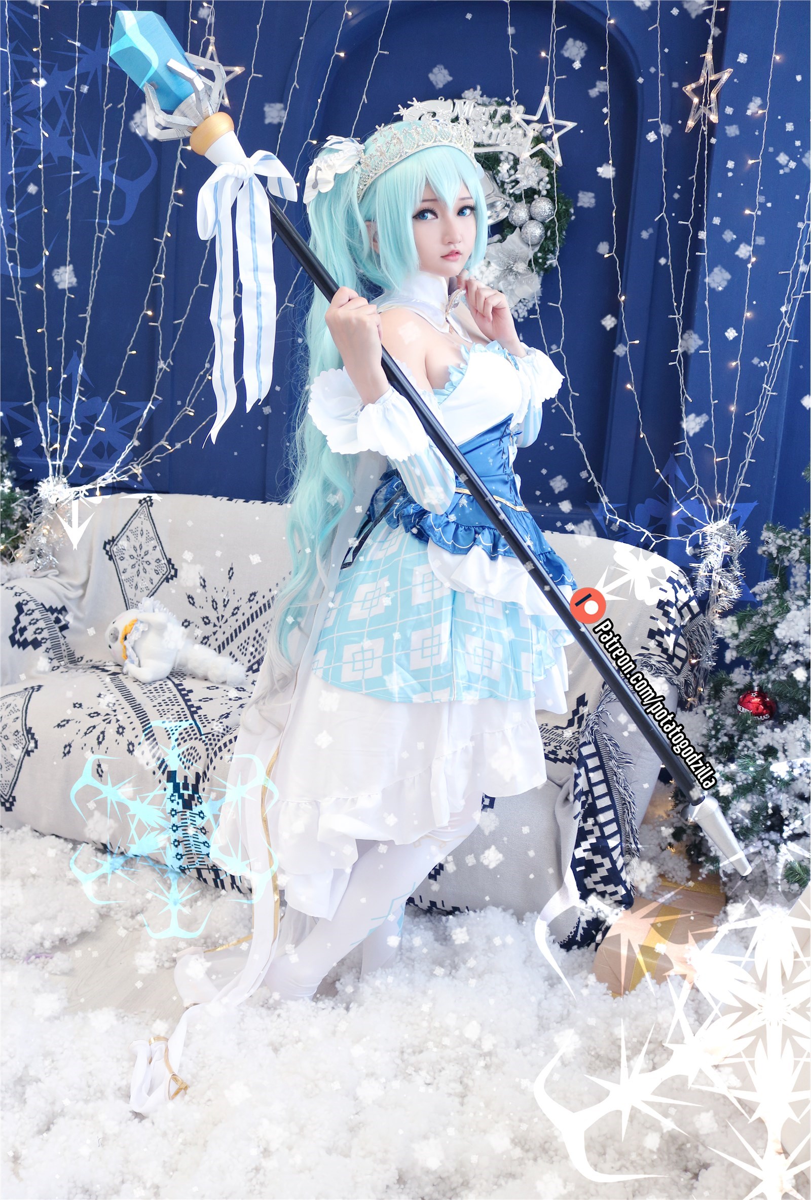 Potato Godzilla NO.026 Snow Miku(16)